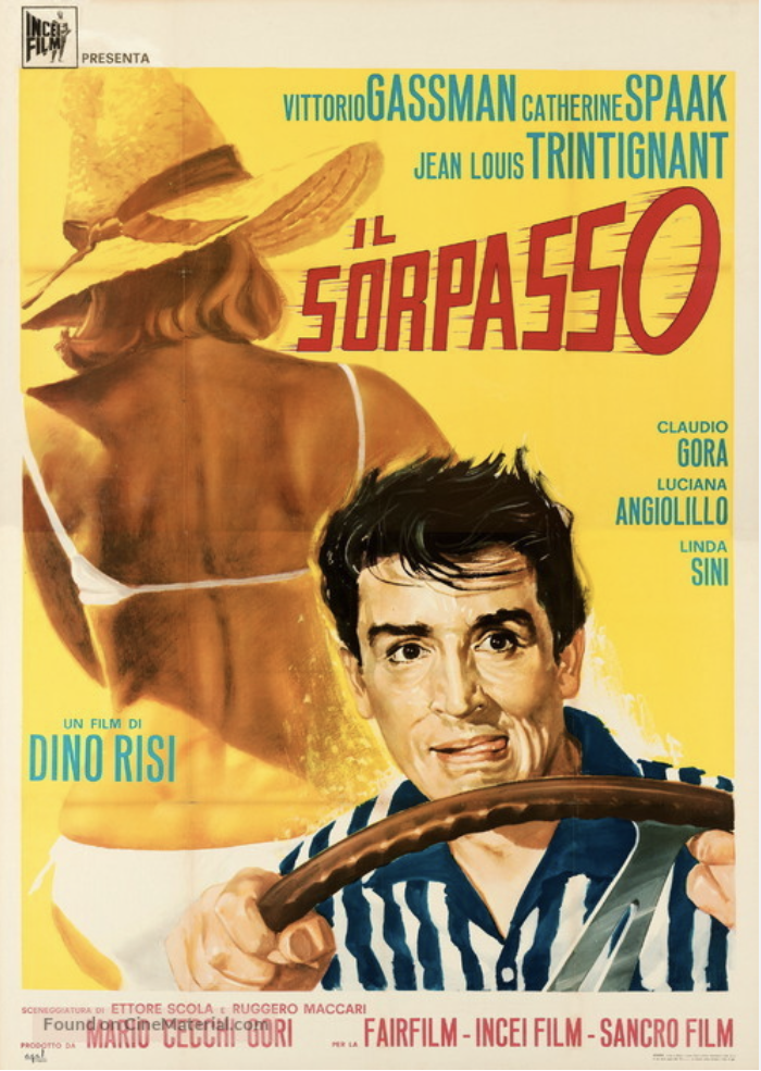 Dino Risi Il Sorpasso Film Easy Italian Online and In Person Language and Culture Classes