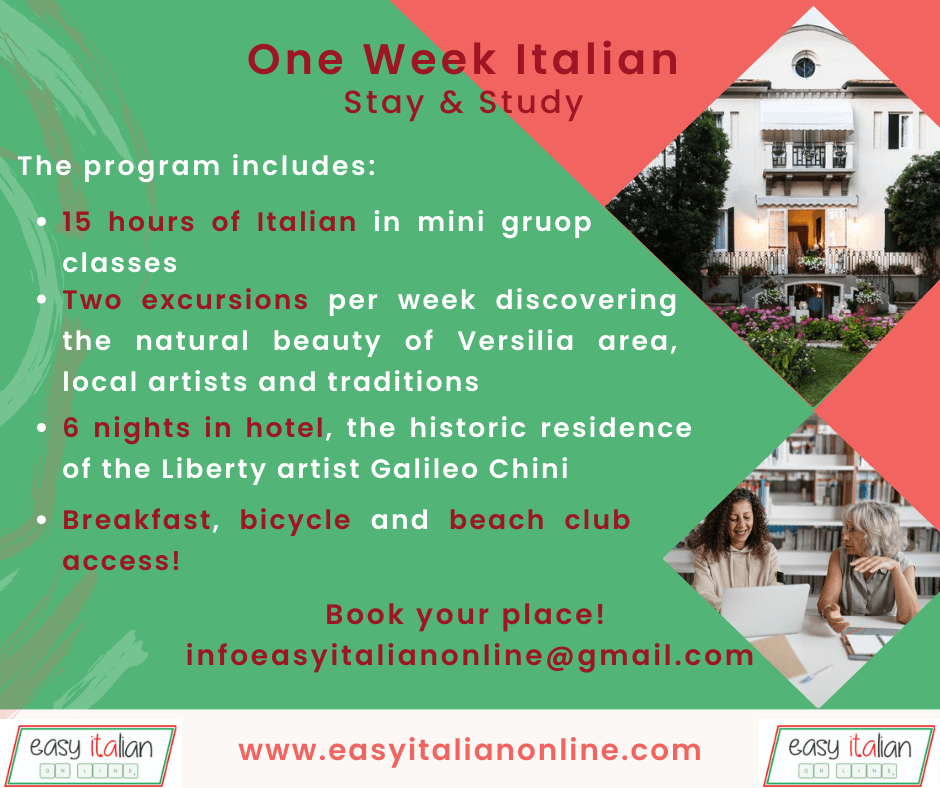 Club I Pini Tuscany Easy Italian Online Stay and Study Italian Language Program