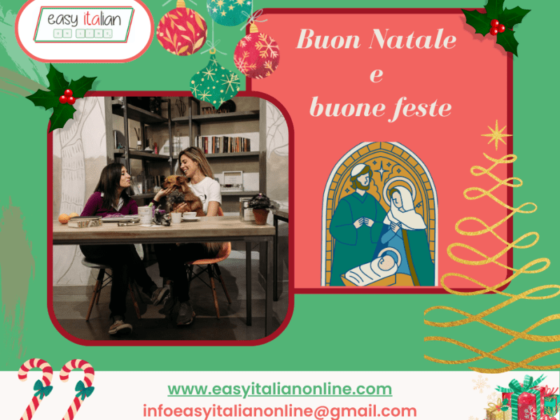 Auguri dall’Italia!